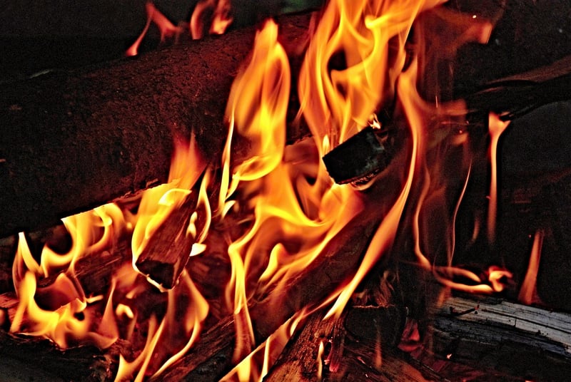 Bonfire and S'mores